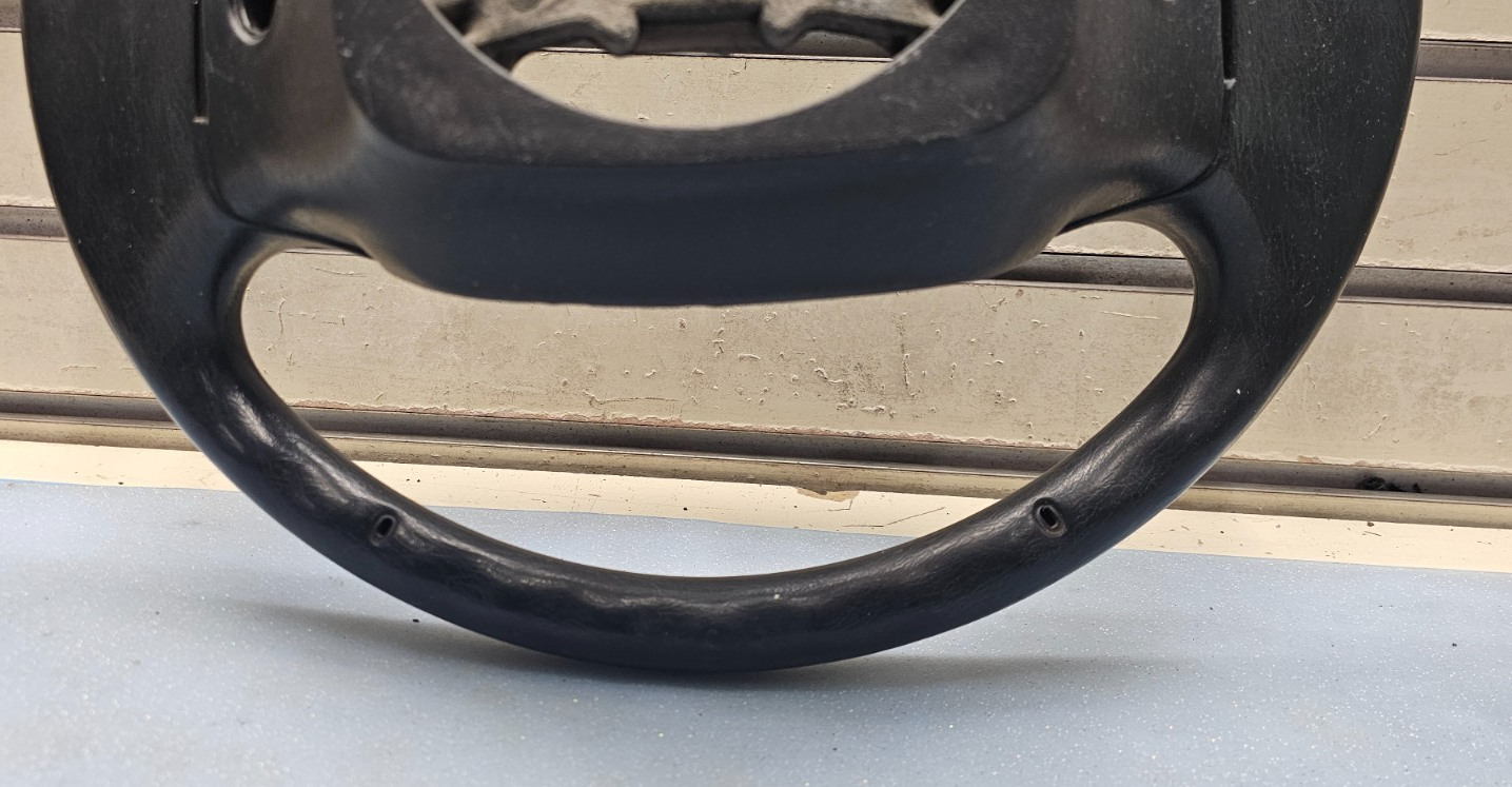 🔥1997-2003 Ford F-150 Leather Steering Wheel Cruise Dash Assembly Black OEM
