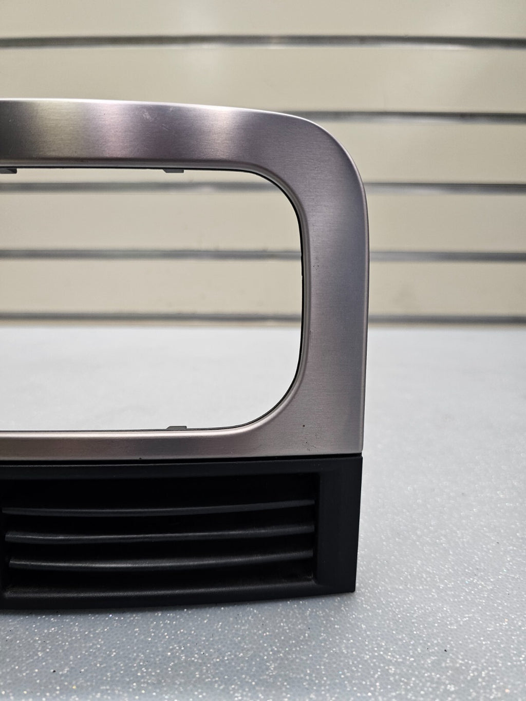 🔥99-04 Jeep Grand Cherokee Center Dash RADIO Bezel A/C Air Vent Trim SILVER