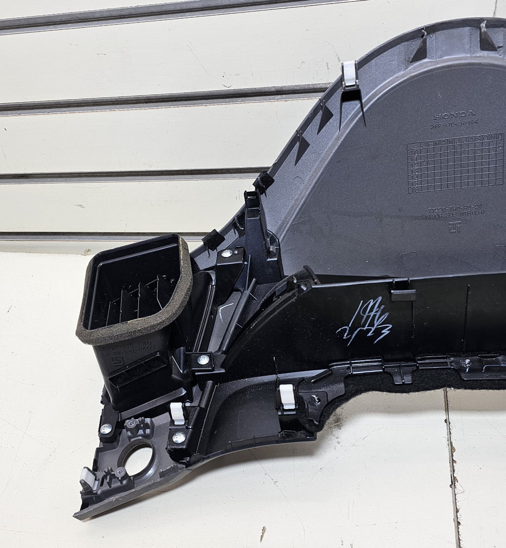 🔥12-13 CIVIC CENTER DASH INSTRUMENT CLUSTER BEZEL SPEEDOMETER TRIM PANEL BLACK