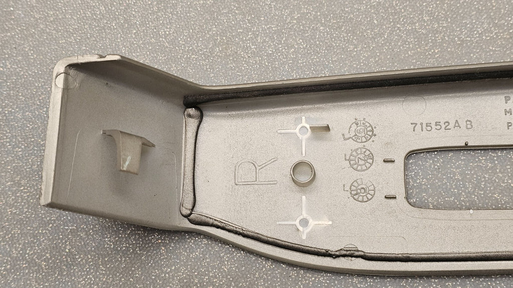🔥07-10 Jeep Compass Rear Right Passenger Door Window Switch Bezel Trim Silver