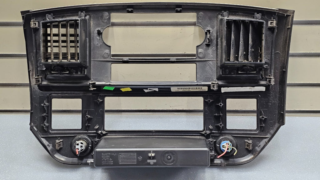 🔥06-08 Dodge RAM Dash FM RADIO Stereo Bezel Climate Trim Panel Silver/Black B11