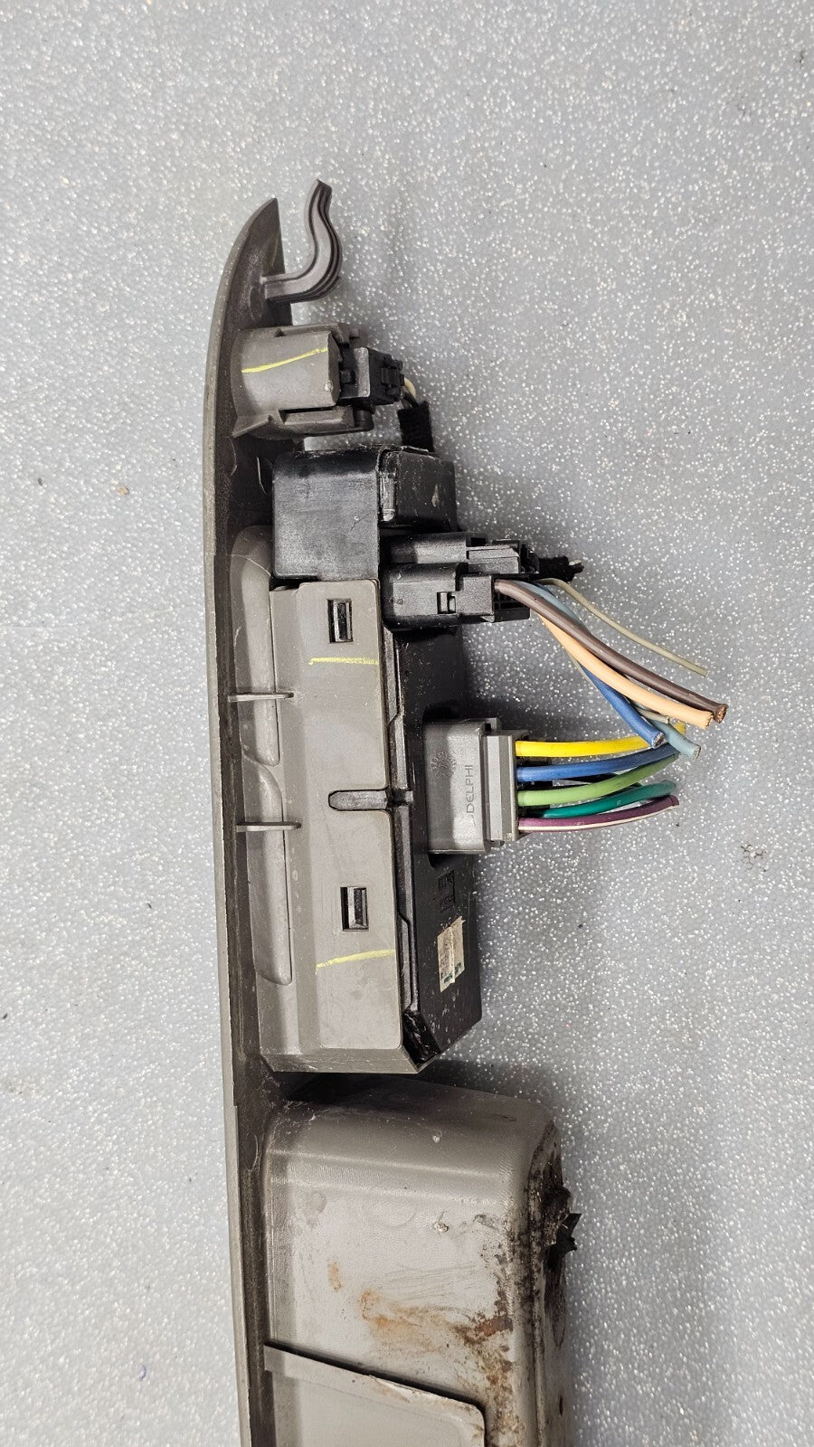 🔥08-12 Malibu 07-09 Aura Left Driver Master Power Window Switch Assembly Gray
