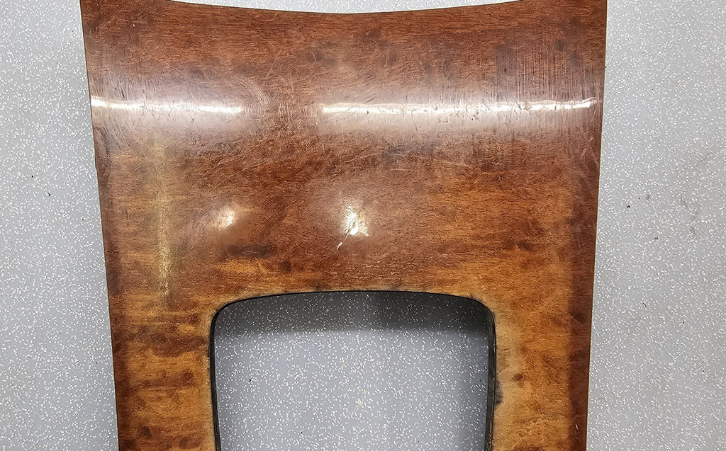 🔥2007-2009 Cadillac SRX Shifter Trim Bezel Front Center Console Woodgrain OEM