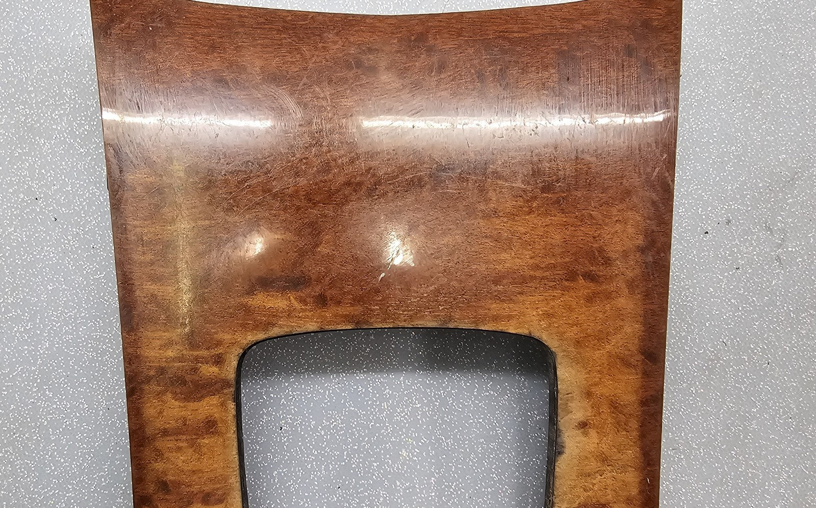 🔥2007-2009 Cadillac SRX Shifter Trim Bezel Front Center Console Woodgrain OEM