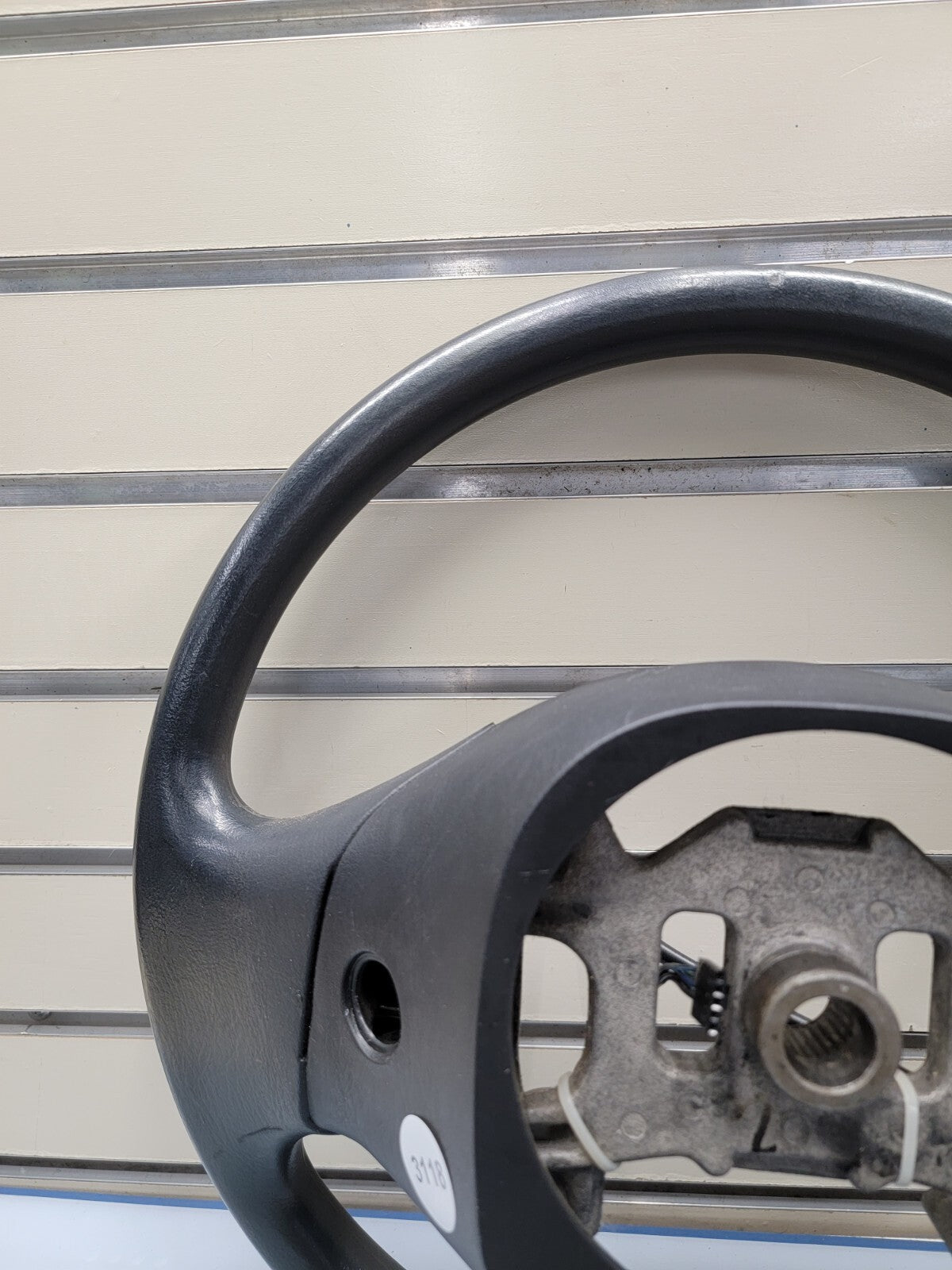 🔥1997-2003 Ford F-150 Leather Steering Wheel Cruise Dash Black