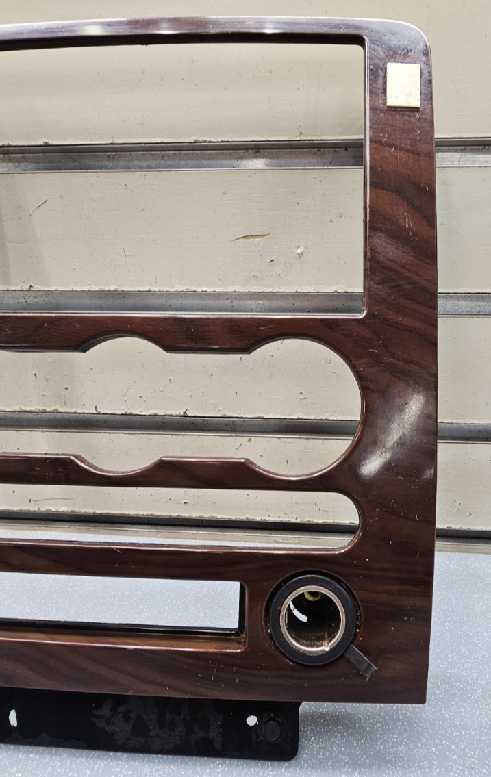 🔥08-09 Taurus Sable Center Dash FM Radio Stereo Climate Bezel Trim Panel WOOD