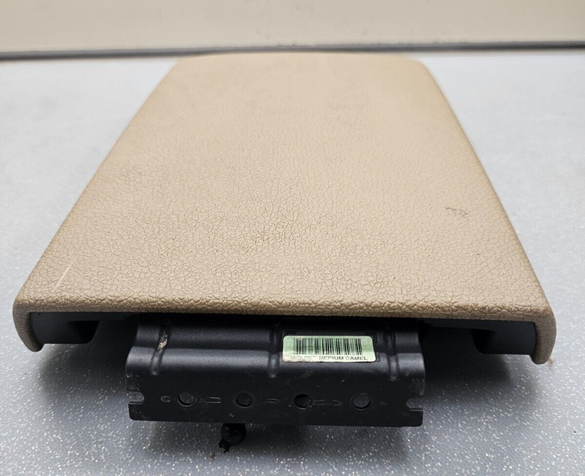 🔥06-09 EXPLORER MERCURY MOUNTINEER CENTER CONSOLE ARM RESTER LID COVER TAN OEM
