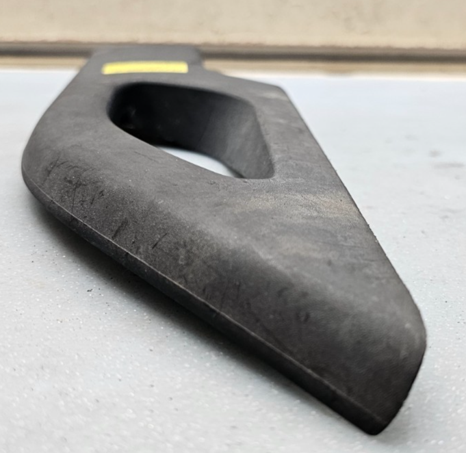 05-10 Nissan Pathfinder Front Rear Roof Rack Rail End Cap Cover D.Side LH Black