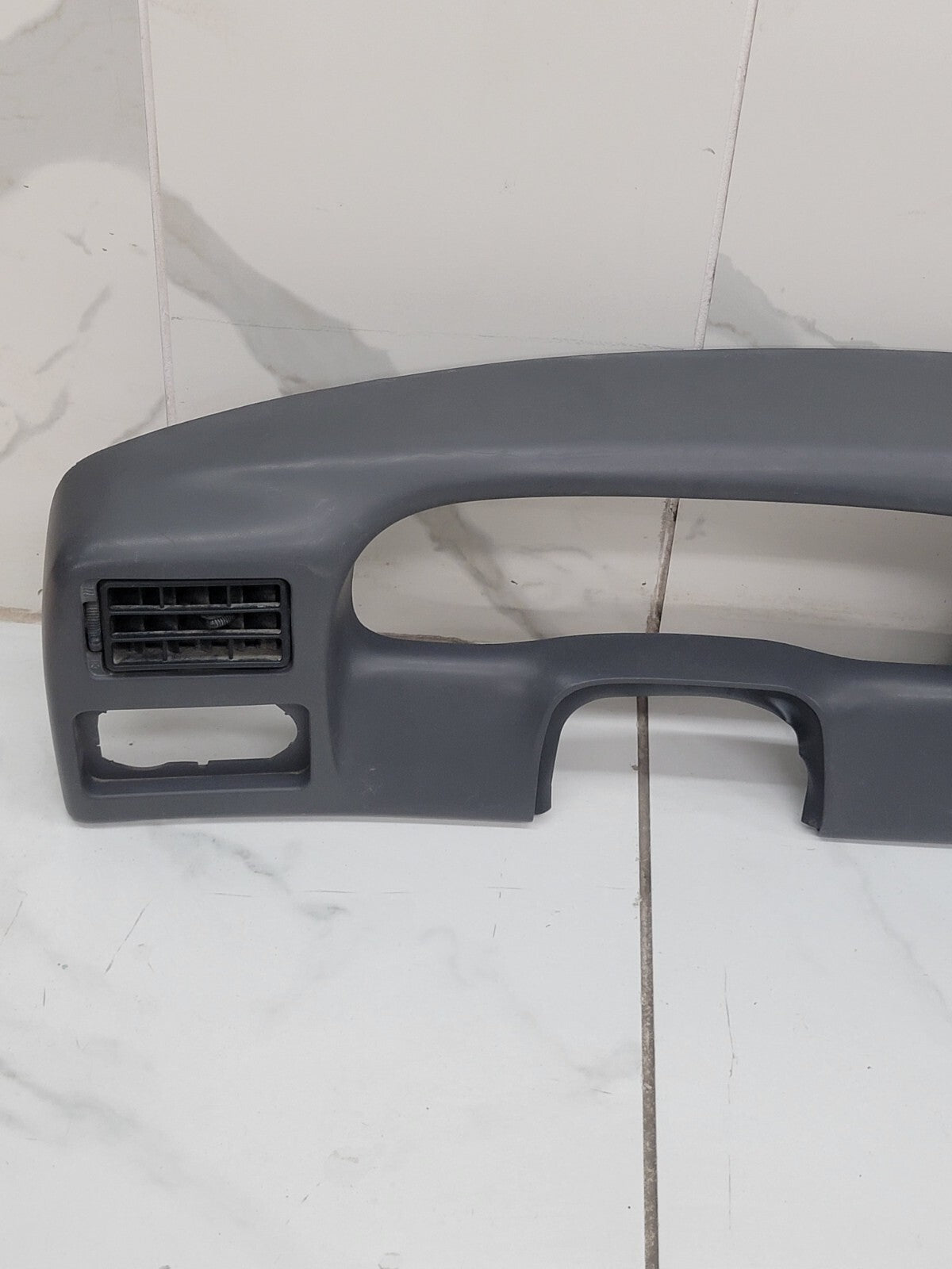 99-04 Ford F250 F350 Dash Instrument Cluster Speedometer Bezel Panel LT Gray C22