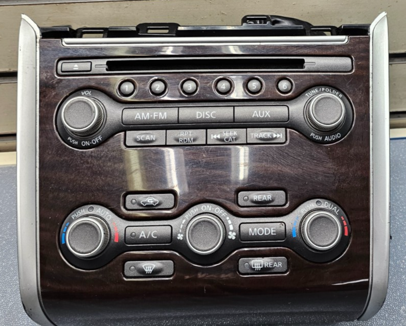 🔥13-17 PATHFINDER DASH RADIO AM-FM STEREO DISPLAY AUDIO AC A/C CLIMATE CONTROL