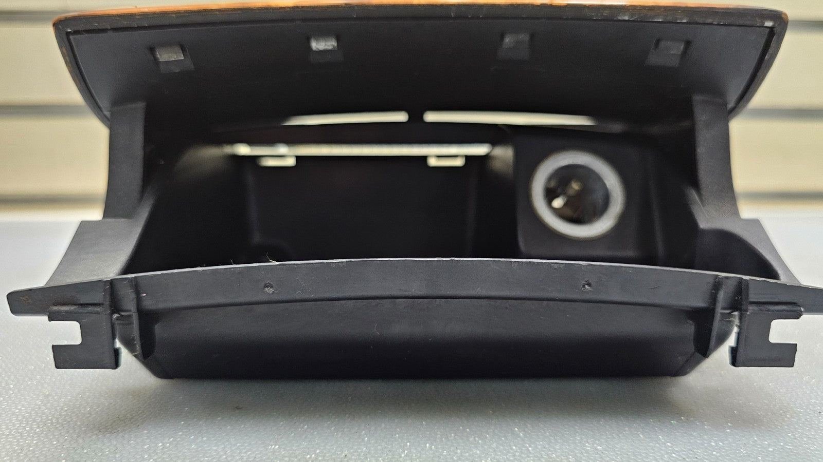 🔥03-11 Mercedes E55 E63 CLS500 Center Pocket Ashtray Ash Tray MATTE Wood OEM