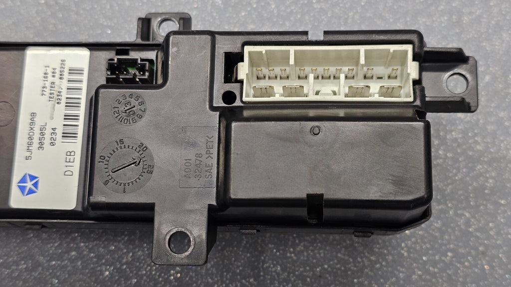 99-04 Jeep Grand Cherokee Driver Left Master Door Window Mirror Switch Assembly