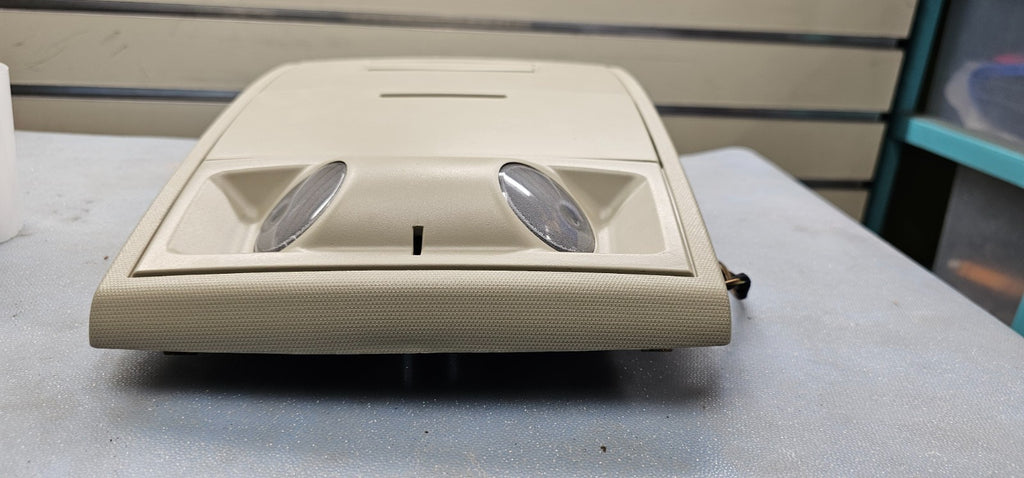 🔥08-16 Grand Caravan Town Country Overhead Console Dome Map Light Storage TAN