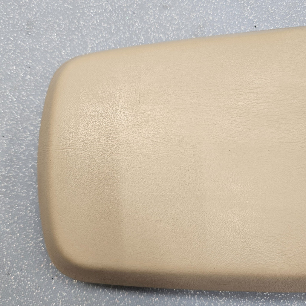05-09 EQUINOX TORRENT Front Floor Center Console Lid Armrest Top Pad Storage Tan