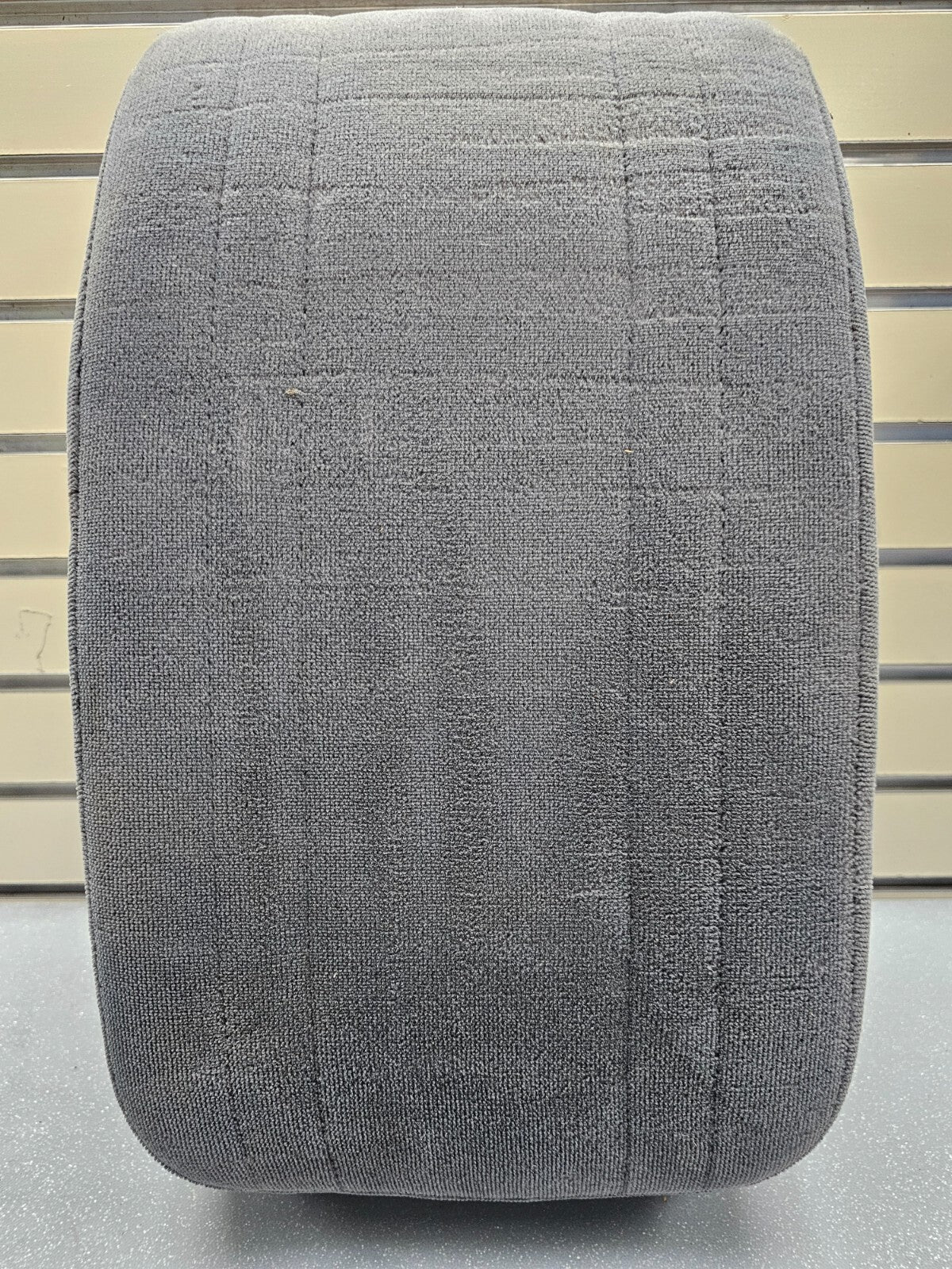 97-03 Ford F150 Center Console JUMP SEAT Cloth/Leather cup holder Green/Gray JS6