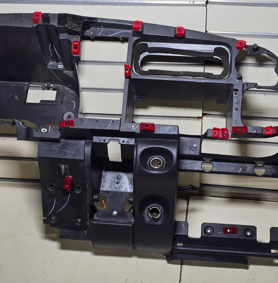 🔥98-01 Dodge RAM Dashboard Inner DASH CORE Frame Mount Assembly Black DB1