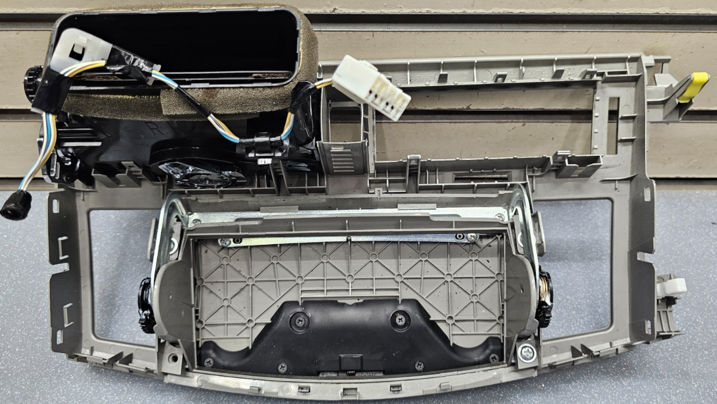 🔥05-10 TOYOTA AVALON Dash Radio Bezel Trim Air Vent & Climate Control Silver