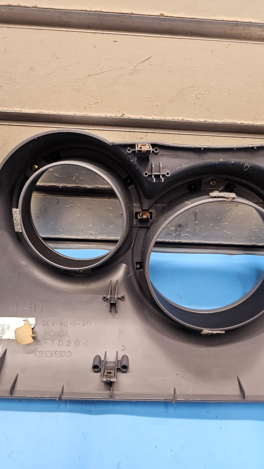 🔥03-06 Honda Element Speedometer Cluster Bezel Trim Instrument Panel GRAY OEM