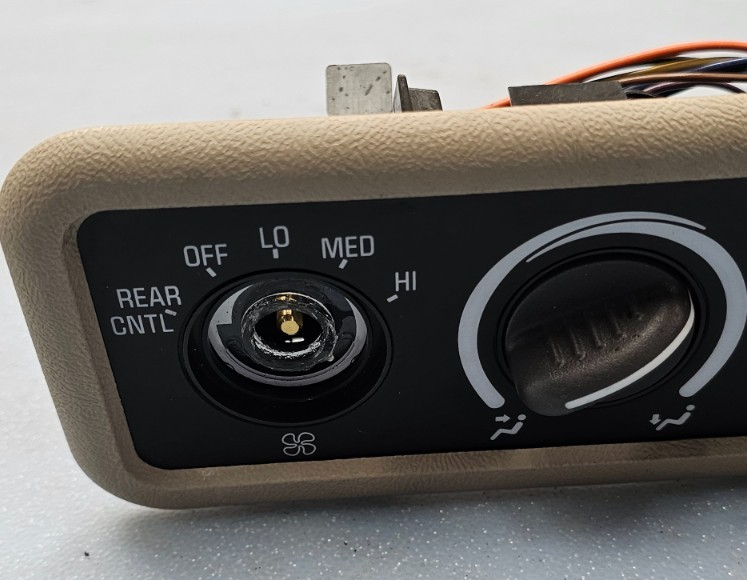 🔥01-07 Express Overhead Rear A/C AC HVAC Heater Temperature Climate Control Tan