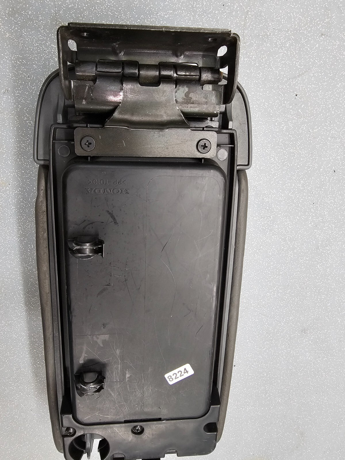 03-07 ACCORD Acura TSX Center Console Armrest Storage Lid Leather DK GRAY L22