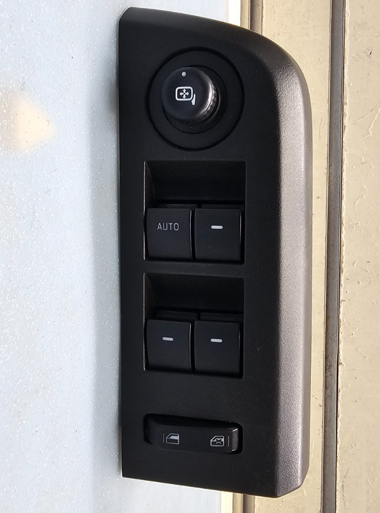 🔥07-10 Edge Left Driver Master Power Door Window Lock Switch Wood