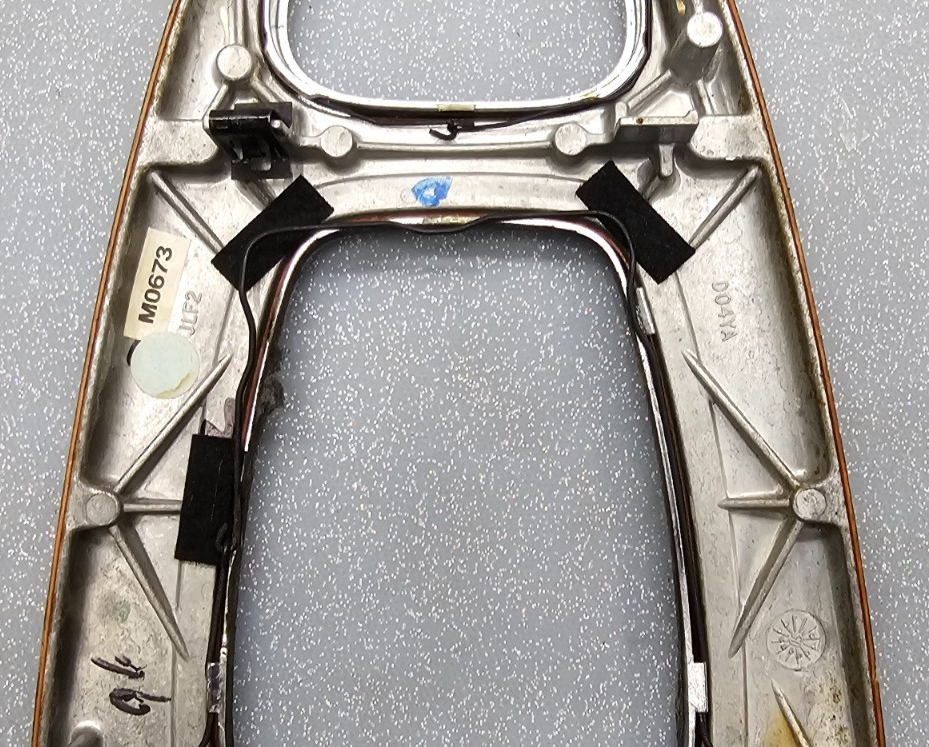 🔥03-08 Jaguar S-Type Center Console Wood Shifter Bezel Trim Panel OEM