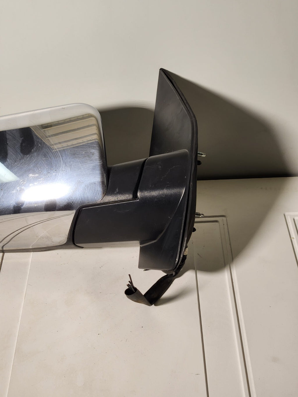 🔥07-13 CHEVY SILVERADO MIRROR AMC SIERA  LEFT SIDE FOR PARTS ONLY BLACK