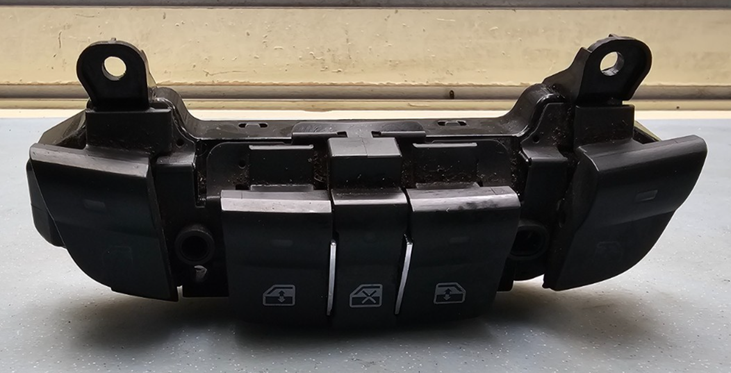 🔥07-08 Equinox Front Left Driver Master Door Window Power Switch Assembly Gray