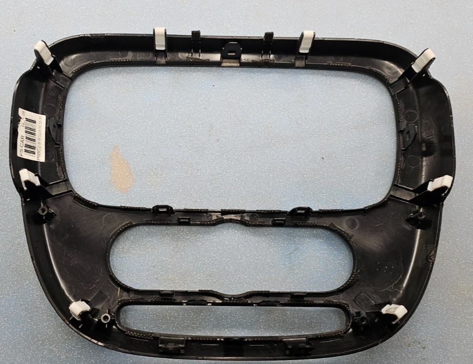 🔥14-16 Kia Soul Climate Control Radio Trim Cover Hood Bezel BLACK OEM