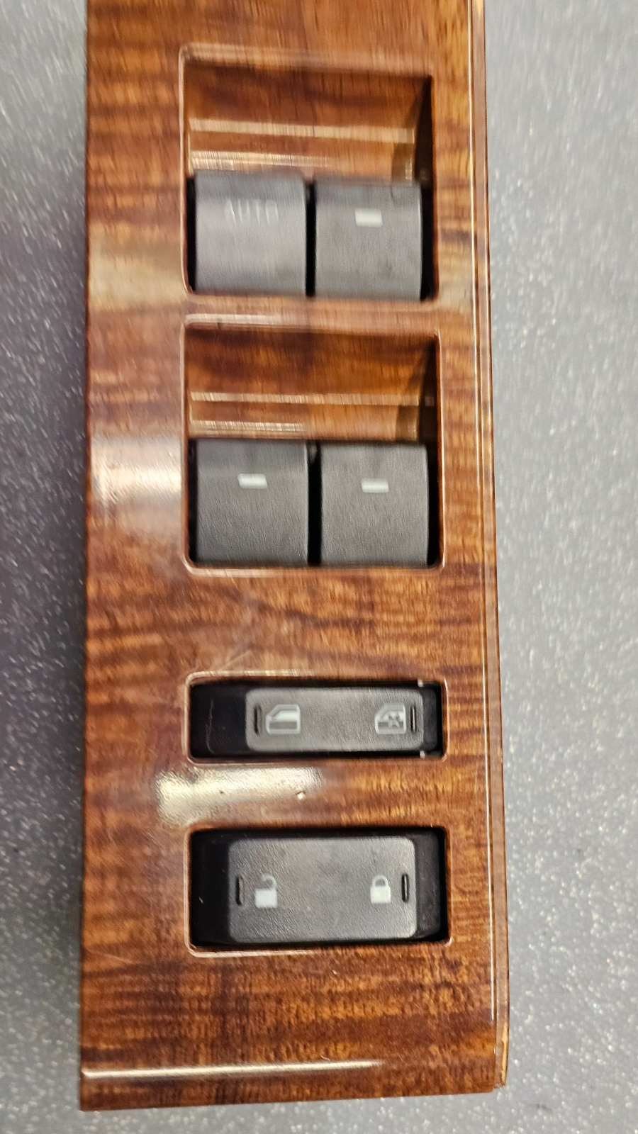 🔥08-10 EXPLORER MOUNTAINEER FRONT LEFT DRIVER MASTER WINDOW LOCK SWITCH WOOD