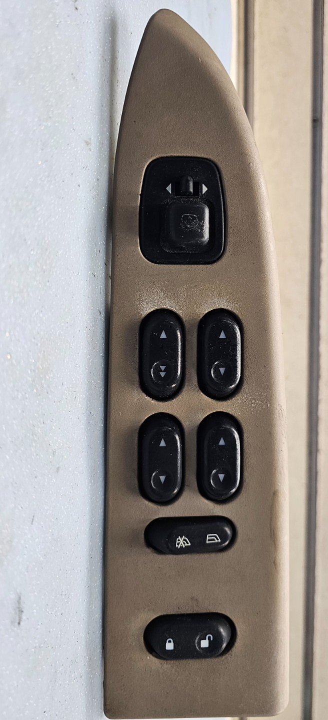 🔥03-08 Ford Crown Victoria Marquis Front Left Driver Window Switch TAN OEM