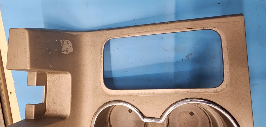 🔥07-10 Lincoln MKX Center Console Shifter Shift Cup Drink Holder Trim Bezel Tan