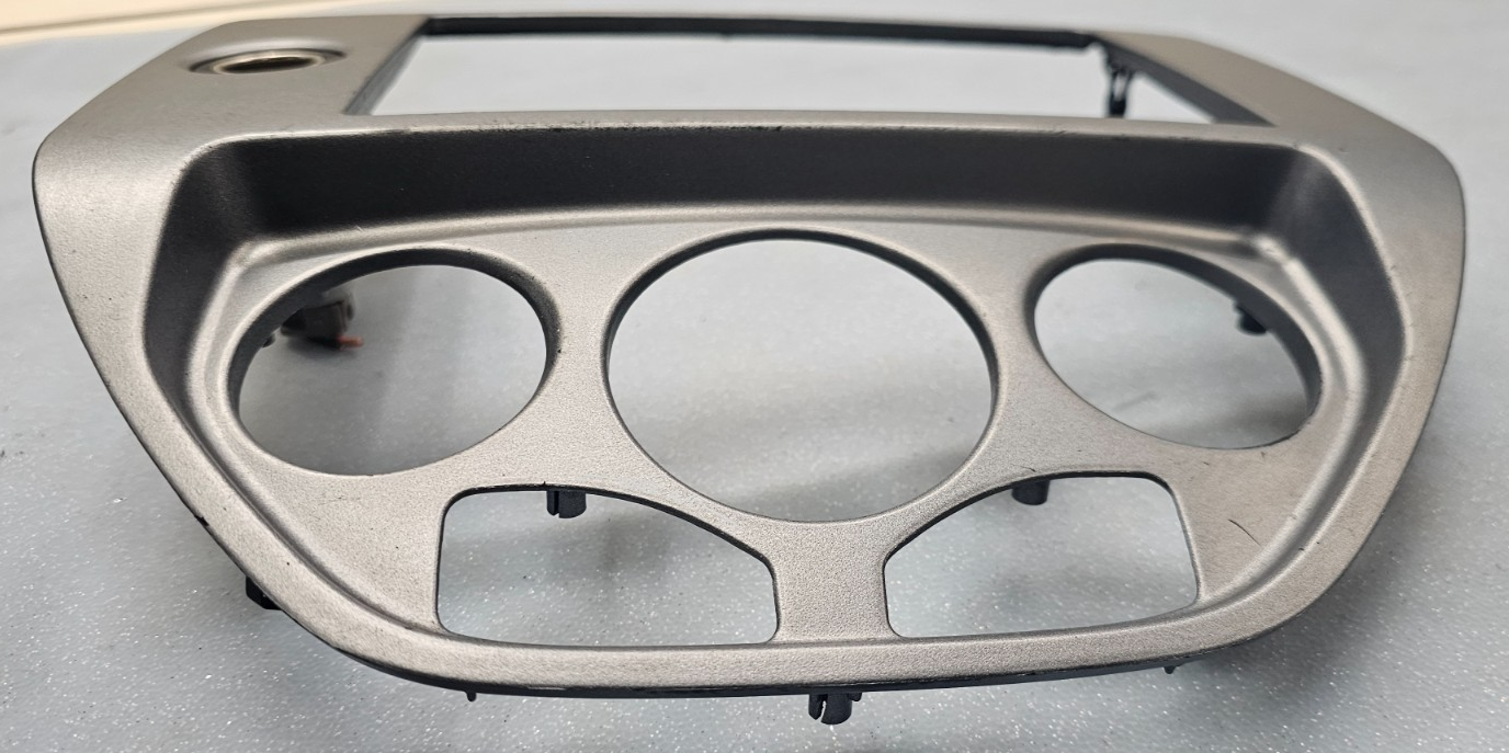 🔥05-07 FOCUS FRONT CENTER DASH RADIO CLIMATE CONTROL BEZEL TRIM PANEL SILVER