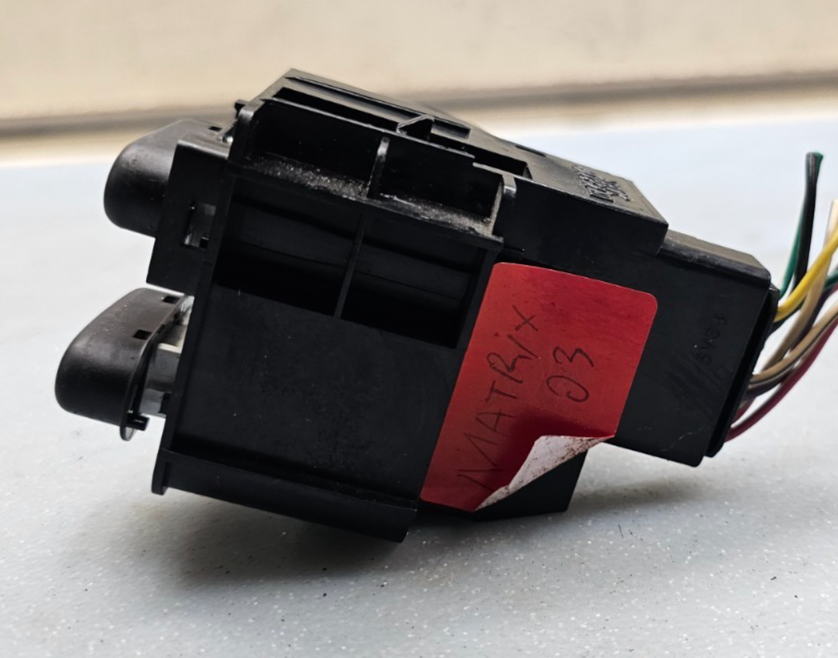 🔥2003-2008 Pontiac Vibe Matrix A/C Recirculate Switch Assembly Black OEM