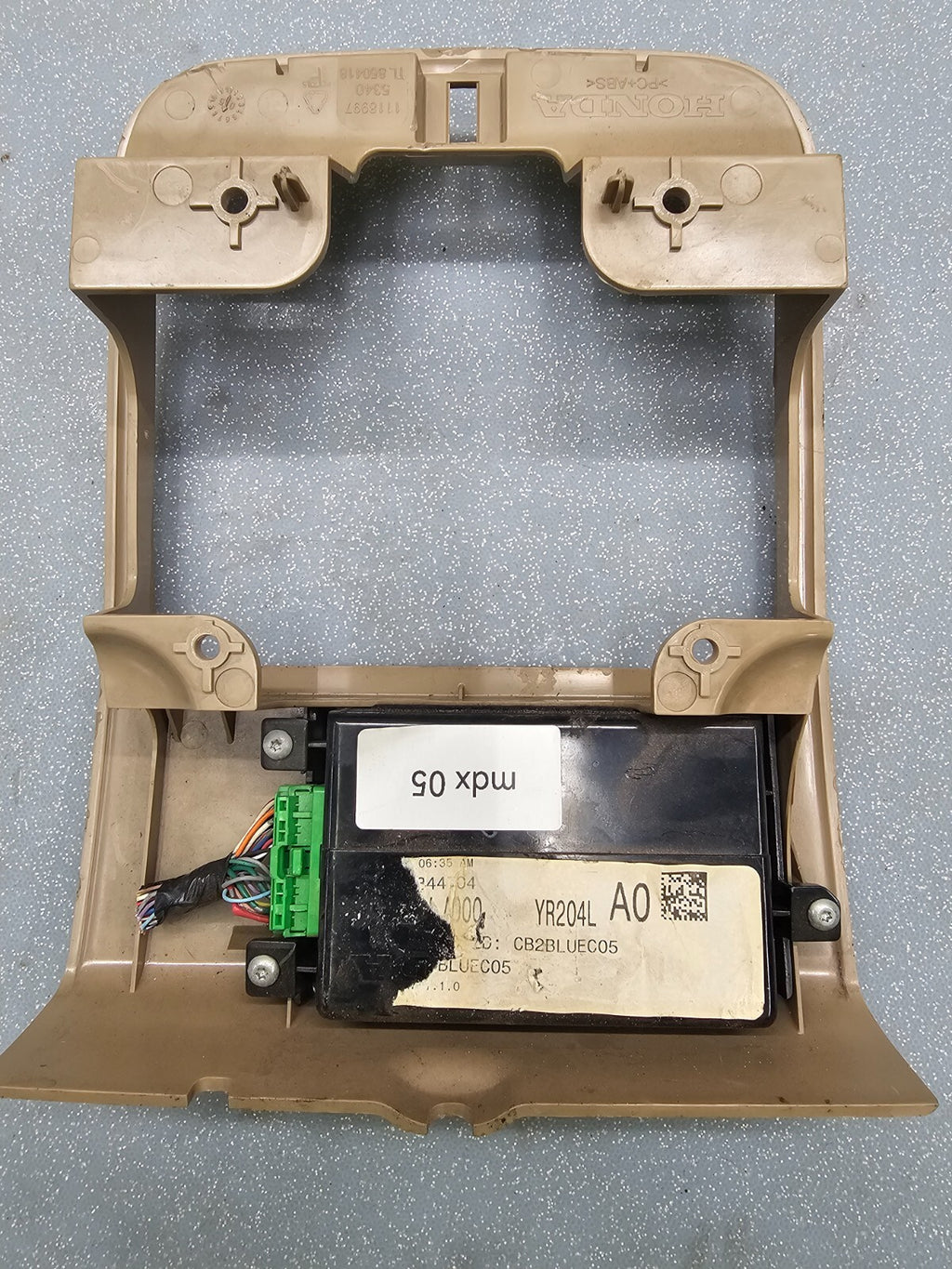 🔥04-06 ACURA MDX 07-09 RDX Overhead Console Homelink Sunroof Assembly Tan OEM