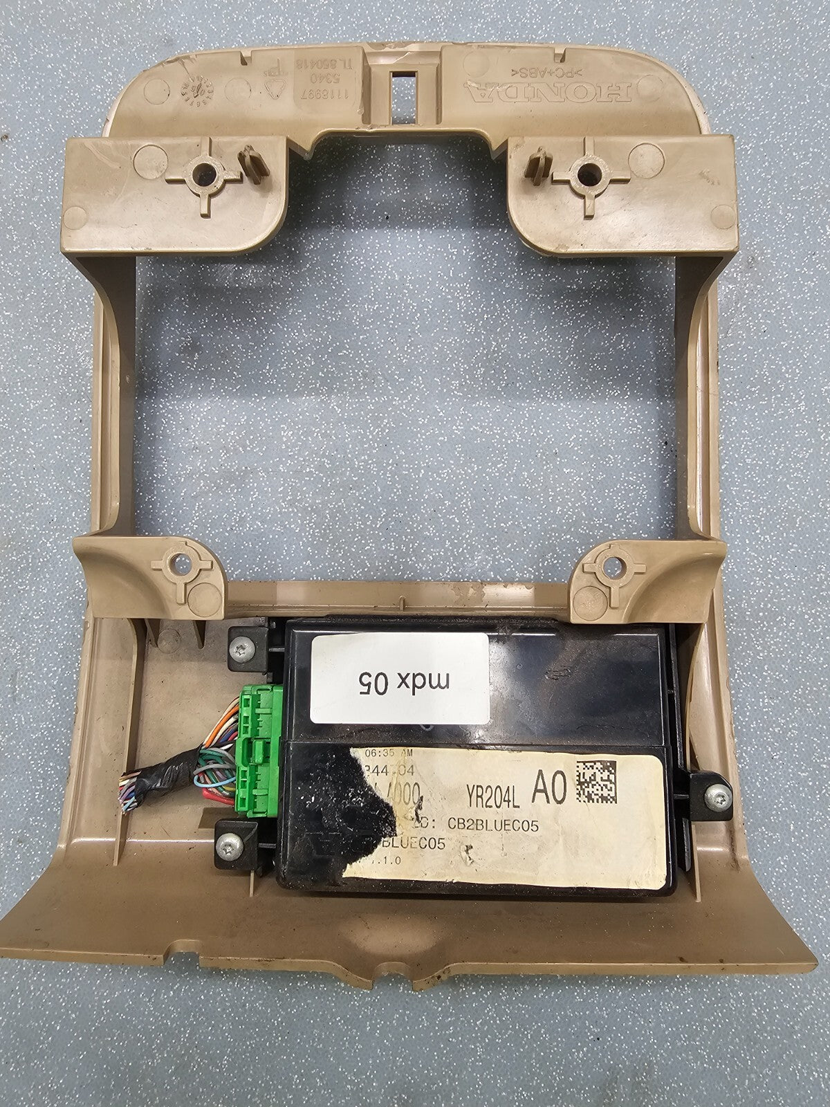 🔥04-06 ACURA MDX 07-09 RDX Overhead Console Homelink Sunroof Assembly Tan OEM