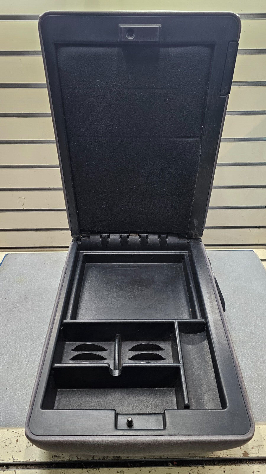 🔥94-01 RAM 1500 2500 3500 Front Center Console JUMP SEAT ARM REST Top Gray JS8