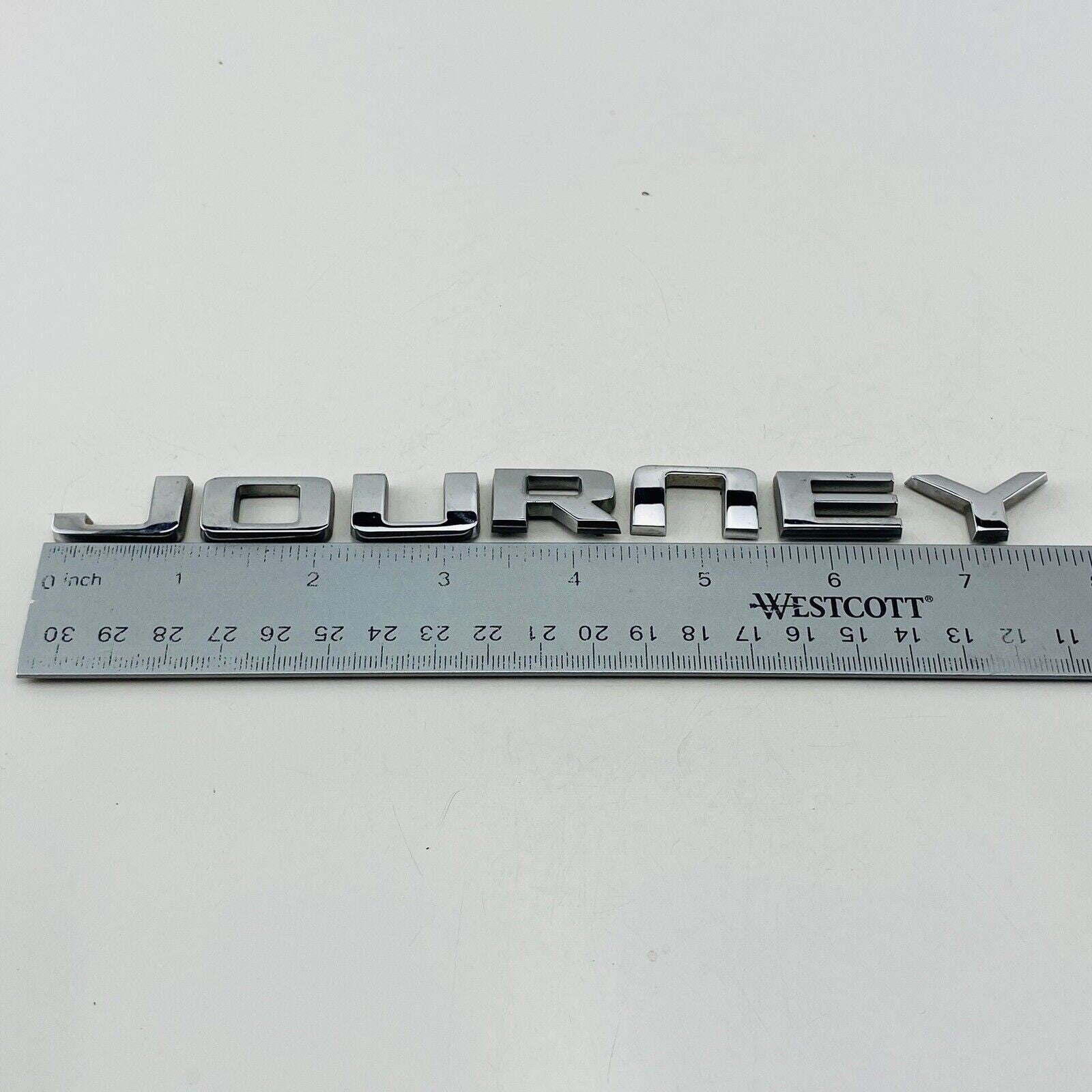 🔥09-13 Dodge Journey Emblem Badge Letters Logo Trunk Gate Rear Chrome OEM D55