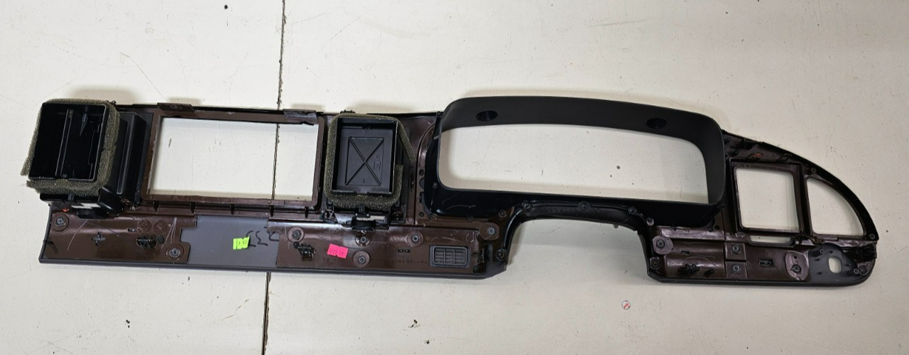 🔥98-02 Lincoln Town Car Dash Radio Trim Speedometer Cluster Wood Grain OEM