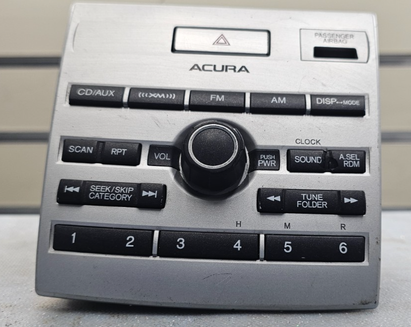 🔥10-12 Acura RDX Dash CD/AUX AM FM Radio Display Receiver Control Panel OEM