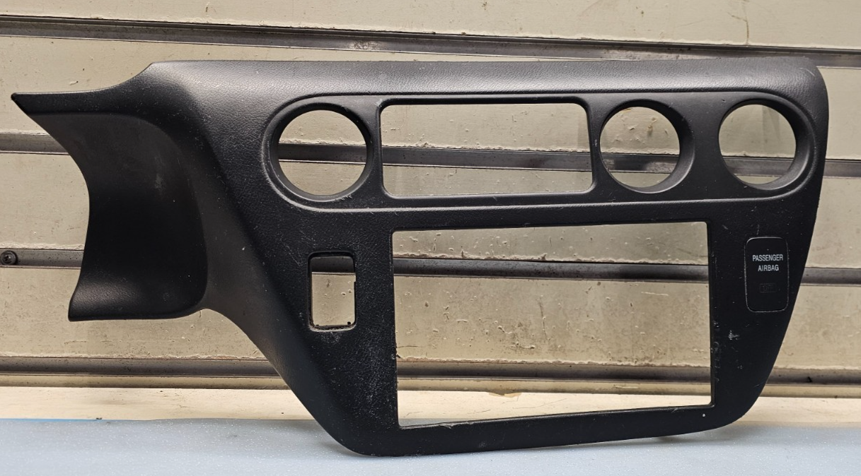 🔥99-04 Honda ODYSSEY Dash Radio Surround BEZEL CLIMATE Control Trim Panel BLACK