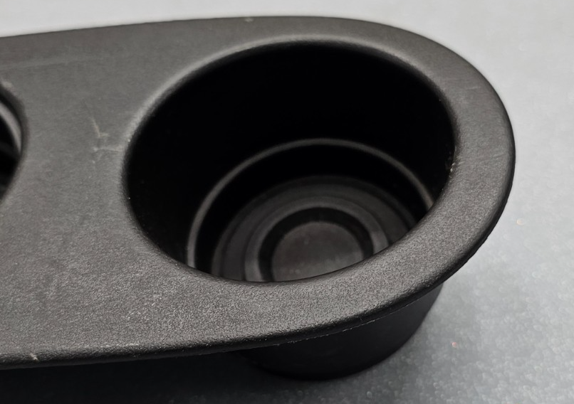 🔥07-14 Escalade ESV EXT Center Console Cup Drink Holder Bezel Assembly Black