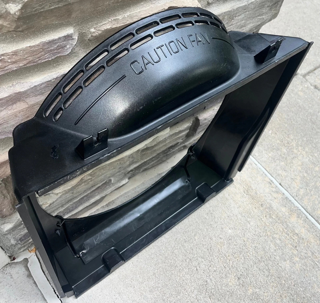 🔥93-98 Jeep Grand Cherokee ZJ Cooling Fan Radiator Shroud 5.2 V8 OEM