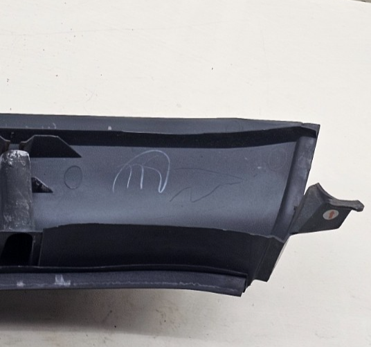 🔥03-20 Chevrolet Express GMC Savana 3rd Third Brake Light Trim Spoiler Black