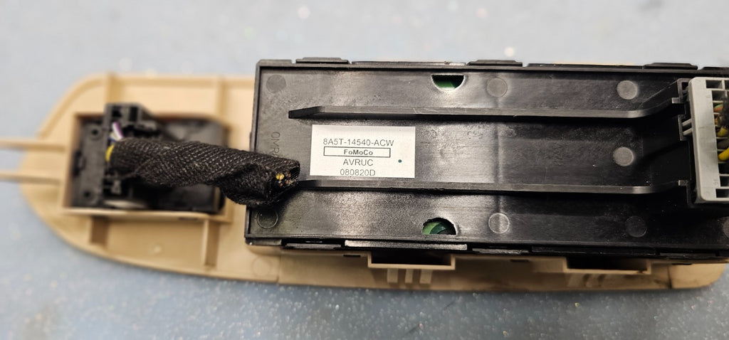 🔥09-12 Lincoln MKS MKT Left Driver Master Power Door Window Control Switch Tan