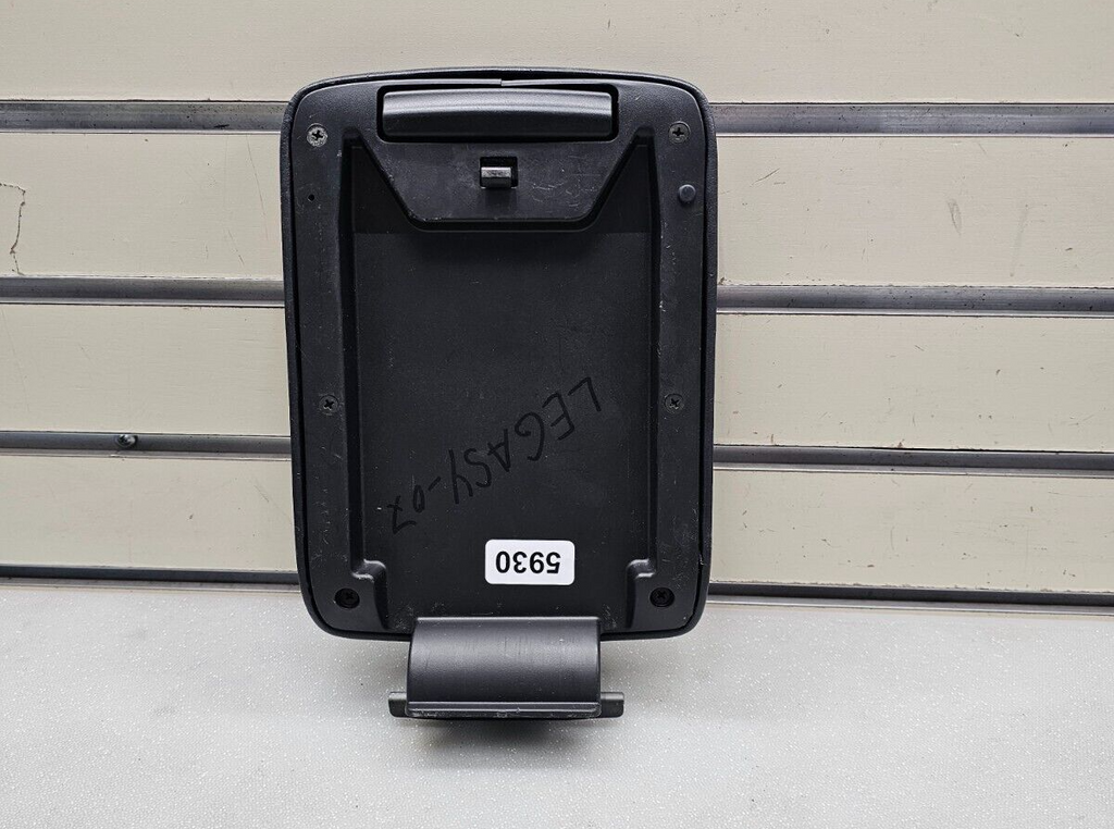🔥05-09 Subaru Legacy Outback Center Console Leather Arm Rest Lid Assembly Black