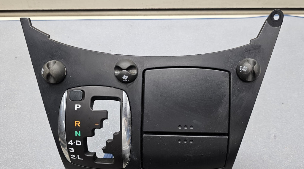 🔥04-10 TOYOTA SIENNA Center Console Gear Shifter Shift Bezel Cup Holder Black