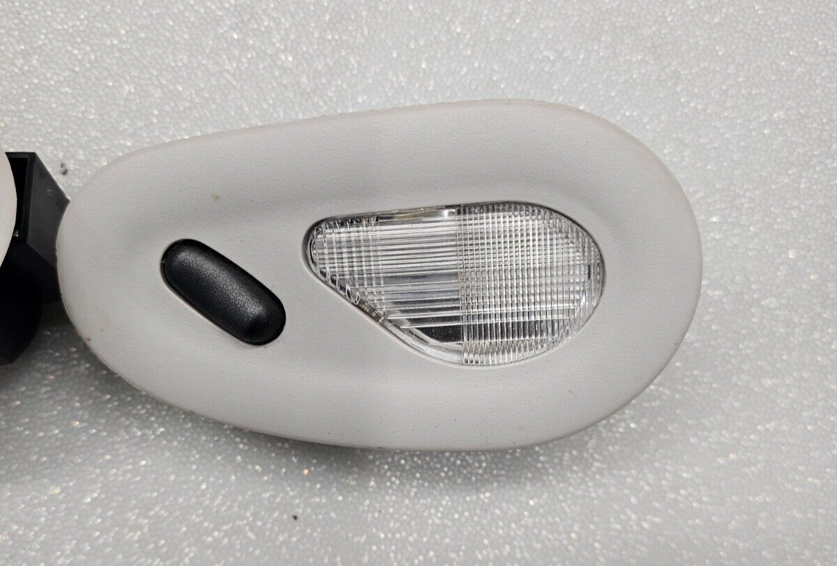 🔥03-06 Ford Expedition Excursion Rear Dome Map Lights Both LH & RH (Pair) Grey