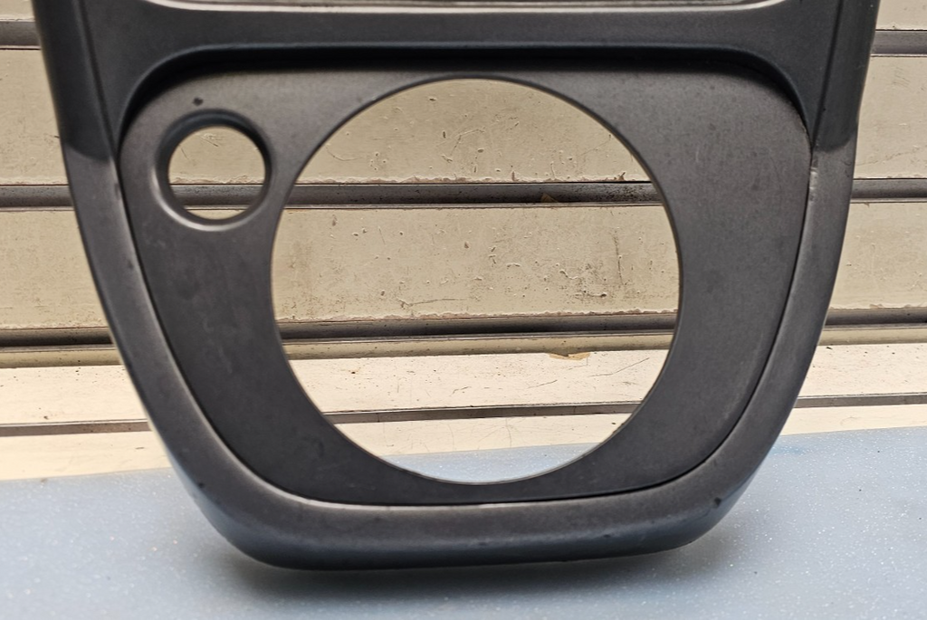 🔥03-06 Element Front Center Dash FM Radio Bezel Trim Panel Climate Silver/Black