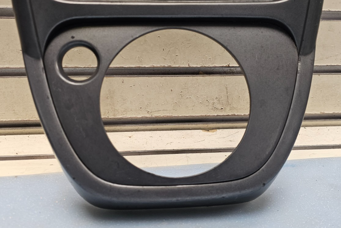 🔥03-06 Element Front Center Dash FM Radio Bezel Trim Panel Climate Silver/Black